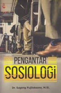 PENGANTAR SOSIOLOGI